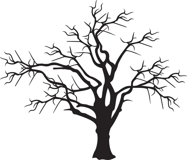 Дерево вектор — стоковий вектор