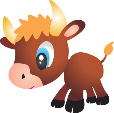 Bull vector clipart