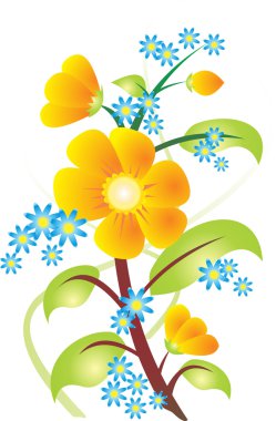 Flower vector clipart