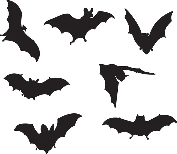 Vector murciélagos — Archivo Imágenes Vectoriales