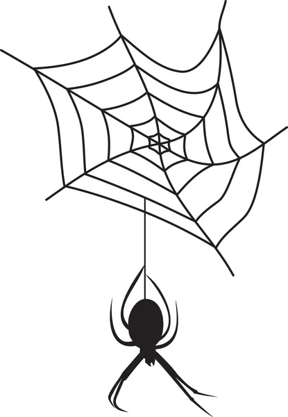 Vecteur araignée — Image vectorielle