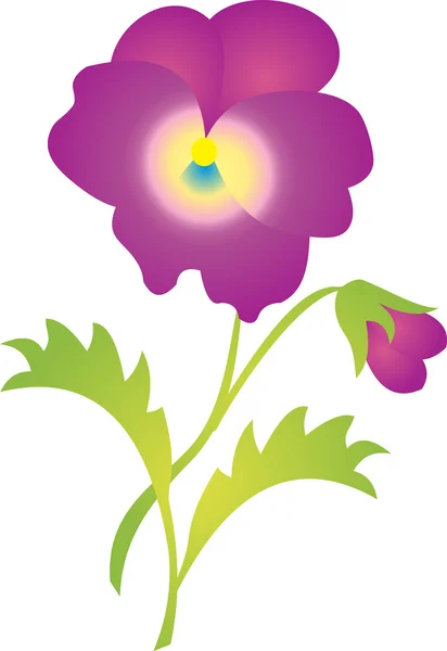 Квітка вектор — стоковий вектор
