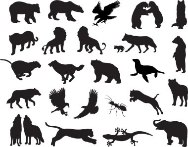 Animals vector clipart