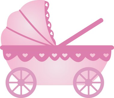 Baby Carriage vector clipart