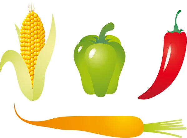 Vecteur de légumes — Image vectorielle