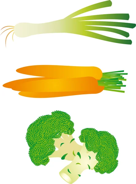 Vektor Sayuran - Stok Vektor