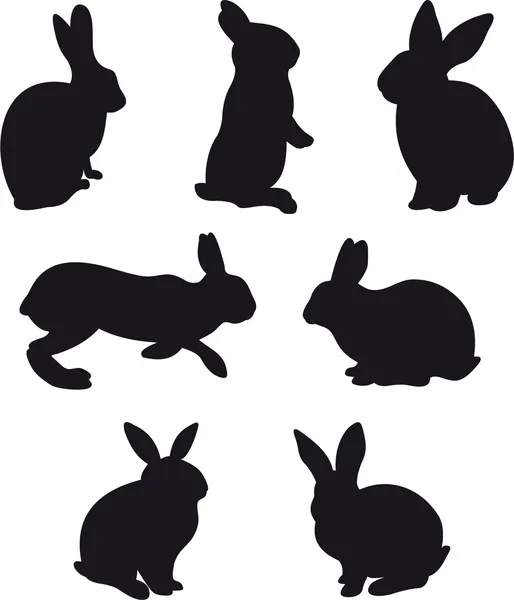ウサギのベクトル — ストックベクタ
