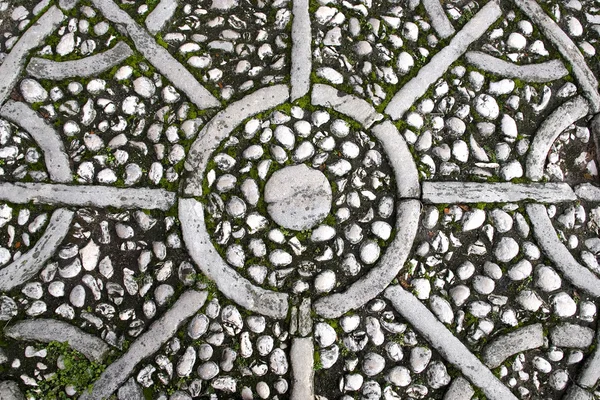 Кам'яний тротуар візерунком — стокове фото