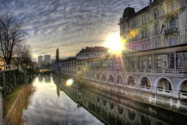 Ljubljana, Slovenië — Stockfoto