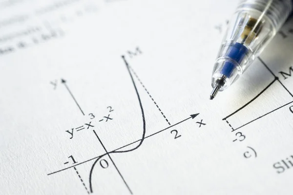 Function graph — Stock Photo, Image
