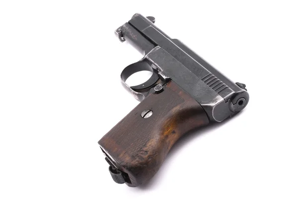 Oficer pistolet — Zdjęcie stockowe