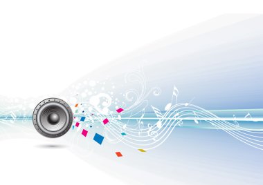 Music theme clipart