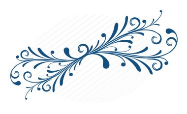 Floral banner clipart