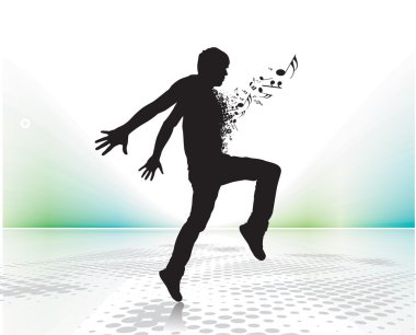 Music theme clipart