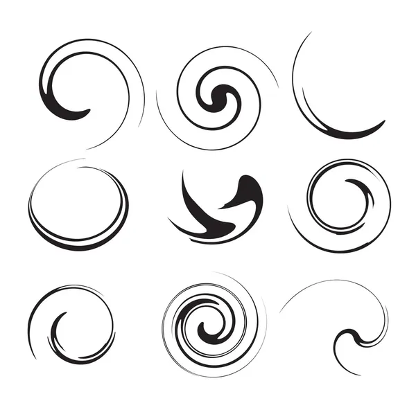 Swirl Design elements — Stock Vector