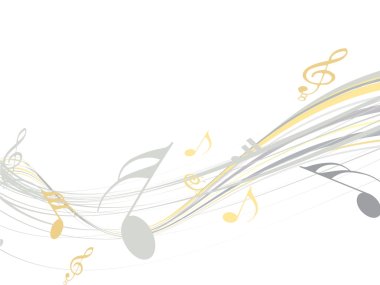 Music theme clipart