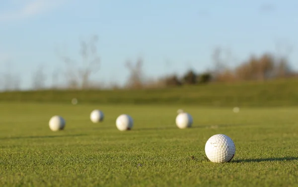 Palle da golf — Foto Stock