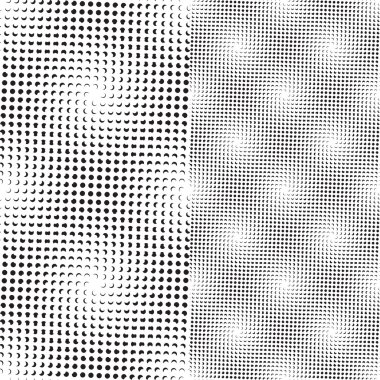 Seamless dots pattern (vector) clipart