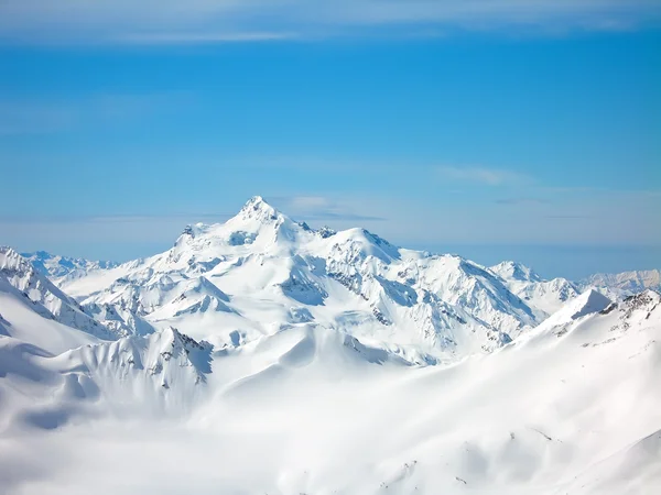 冬季高山 — 图库照片