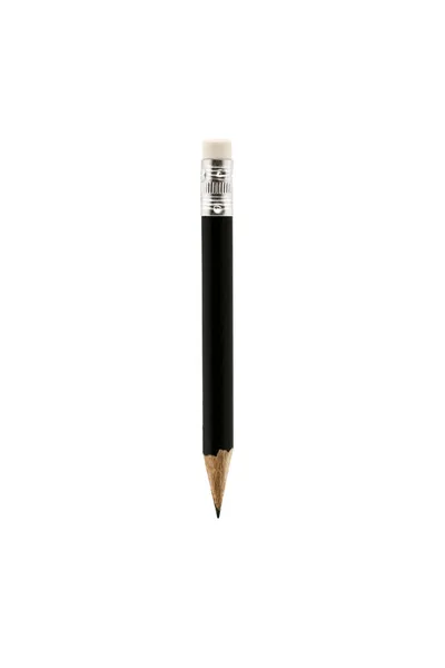 Korte potlood geïsoleerd op een witte pagina — Stockfoto