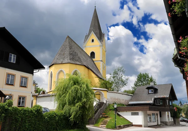 Εκκλησία στο κακό miterndorf — Φωτογραφία Αρχείου