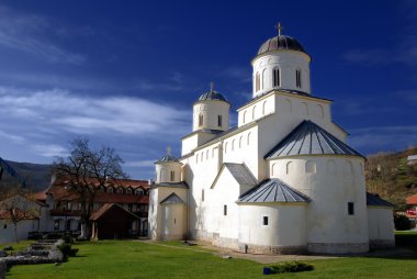 Monastery Mileseva clipart