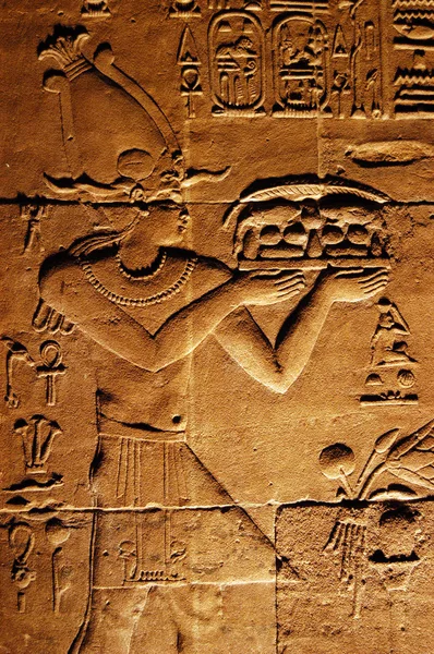 Starożytne hieroglify — Zdjęcie stockowe