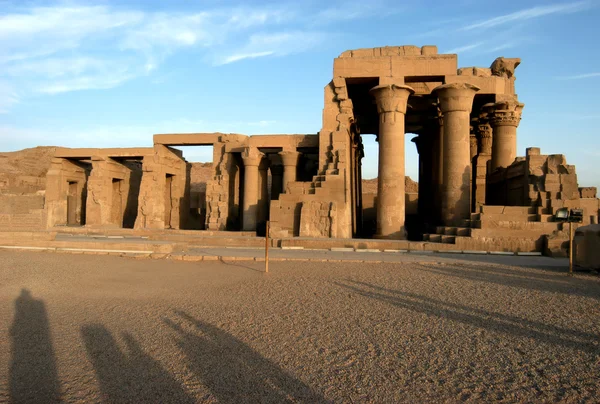 Farao sobek i kom ombo tempel — Stockfoto