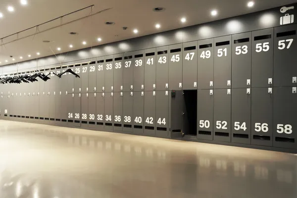 Modern locker room — Stock Photo, Image