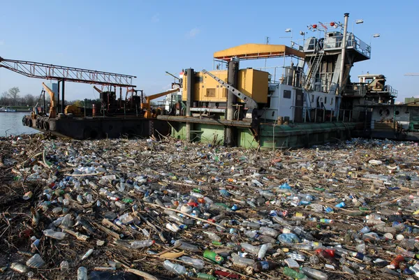 Небезпечно токсичних сміття — стокове фото