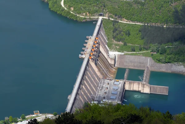 Water barrier dam — Stock Photo, Image