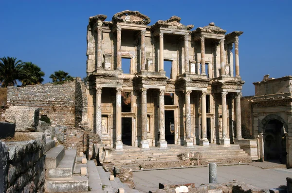 Efes antik celsius Kütüphane — Stok fotoğraf