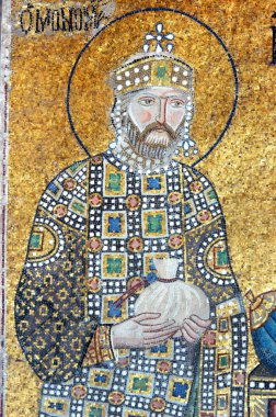Emperor Constantine IX clipart