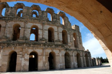 El Jem in Tunisia clipart