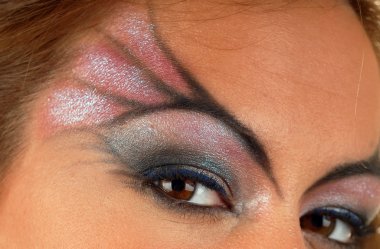 portre resim yüz makyaj