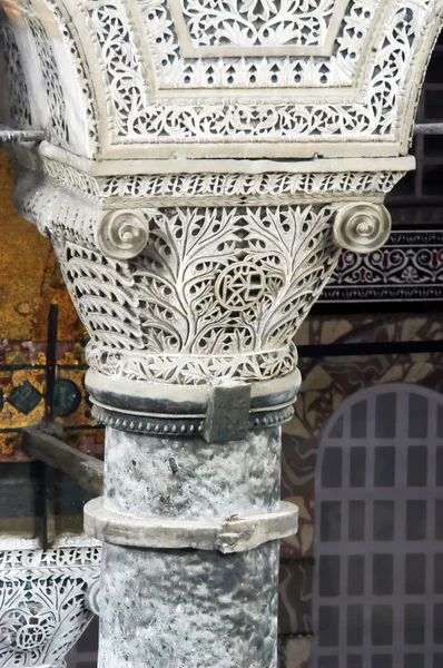 Pilastro nella Hagia Sofia — Foto Stock