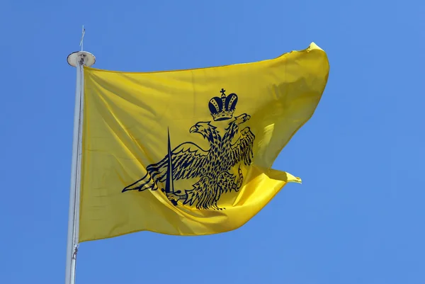 正教会の修道士の共和国の旗 — ストック写真