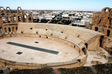 El Jem in Tunisia clipart