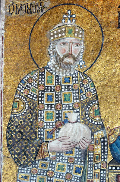 Kaiser Konstantin IX — Stockfoto