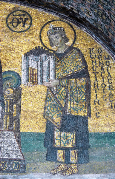 Mosaic of Emperor Constantine