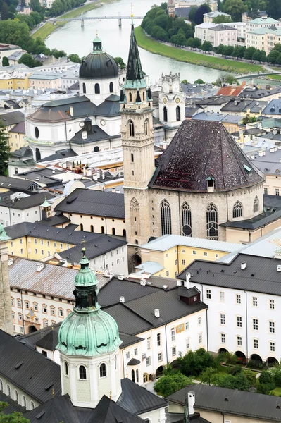Urban panorama, Salzburg — Stock Photo, Image