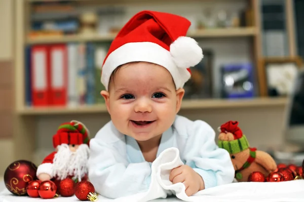 Papai Noel bebê — Fotografia de Stock