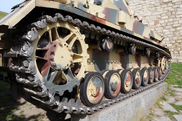 Tank wheels — Stock Photo, Image
