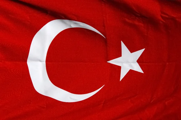 stock image Turkish flag