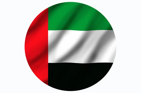 United Arab Emirates flag — Stock Photo, Image