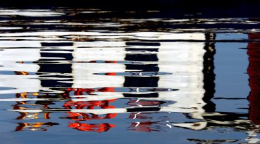 Water reflections clipart