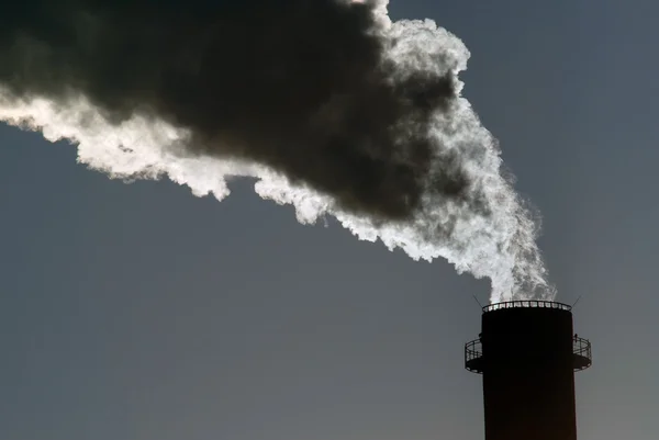 Nuvem de CO2 tóxica perigosa — Fotografia de Stock