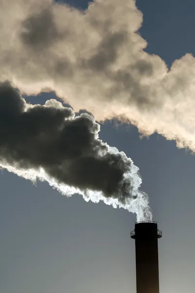 Industrieverschmutzung — Stockfoto