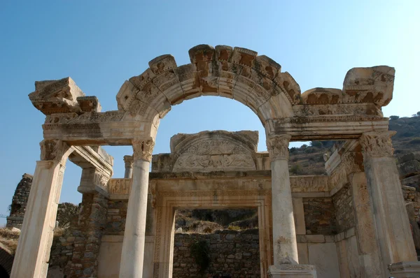 Ancient temple in Ephesus Royalty Free Stock Photos
