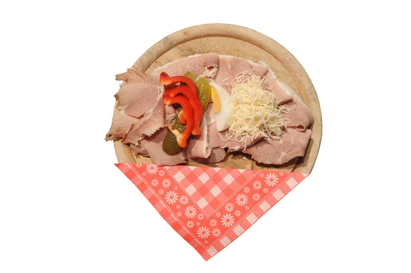 Austrian sandwich from Styria — Stock Photo, Image